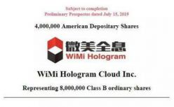 商汤\旷视\云从\依图谁先上市？WiMi微美云息赴美IPO全球全息AI视觉