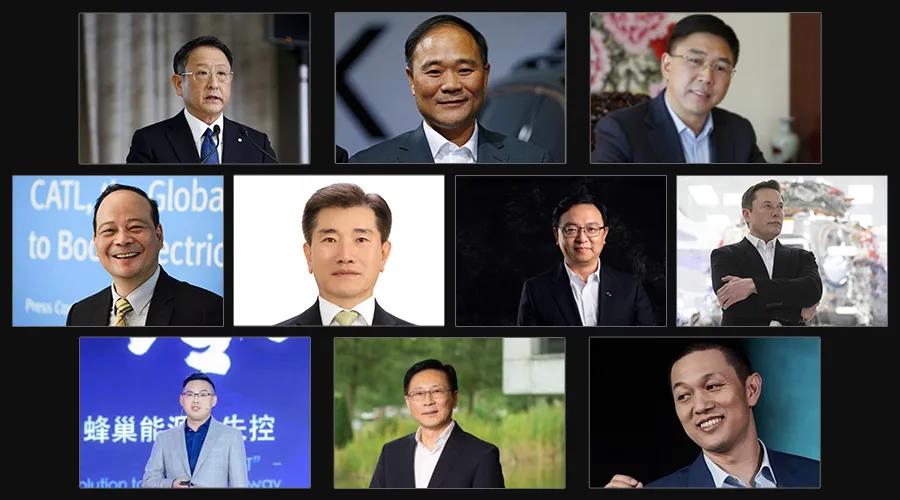 22020，动力电池食物链顶端的十个男人！