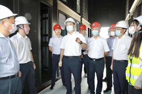 投用在即 长沙市领导调研曙光5A级智算中心_fororder_W020220806383213429784