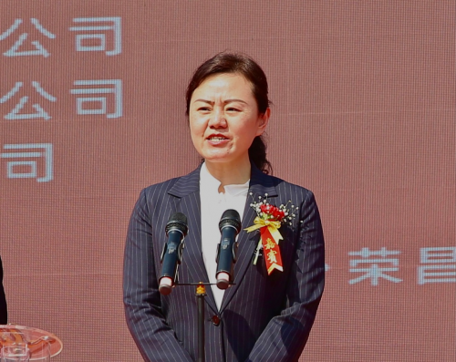 (图为重庆市荣昌区委书记卢红)
